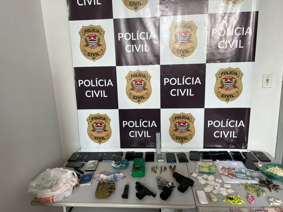 Quatro são presos em operação contra facção criminosa em Caçapava