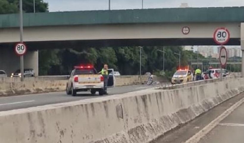 Motociclista morre em acidente na Av. Mario Covas, em São José