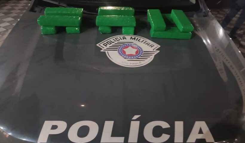 Homem é preso com 10kg de maconha em Jacareí