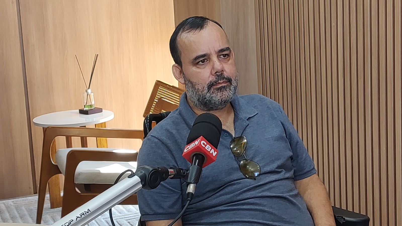 presidente do Conselho Municipal dos Direitos da Pessoa com Deficiência (PCD) de SJC, Robson Souza