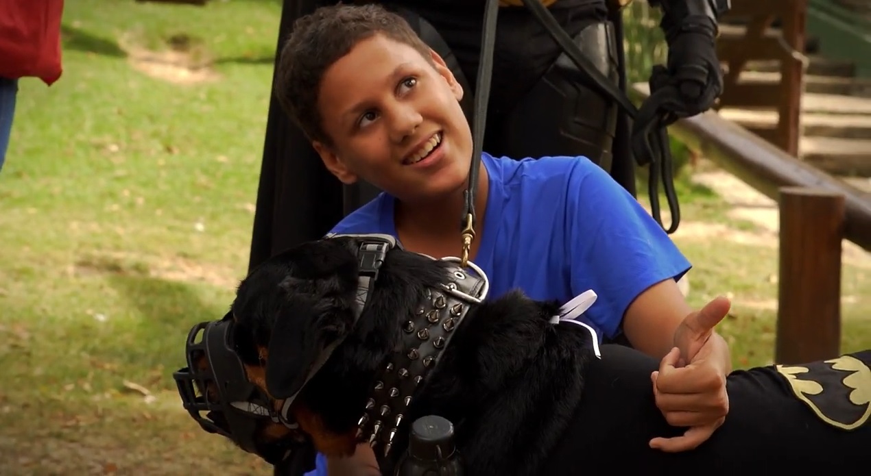 'Cãoterapia': Jovens da APAE participam de evento interativo com pets e outros animais, em São José