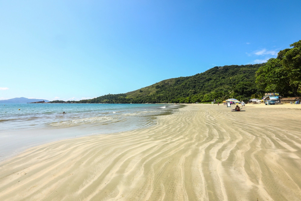 Praia da Fortaleza em Ubatuba