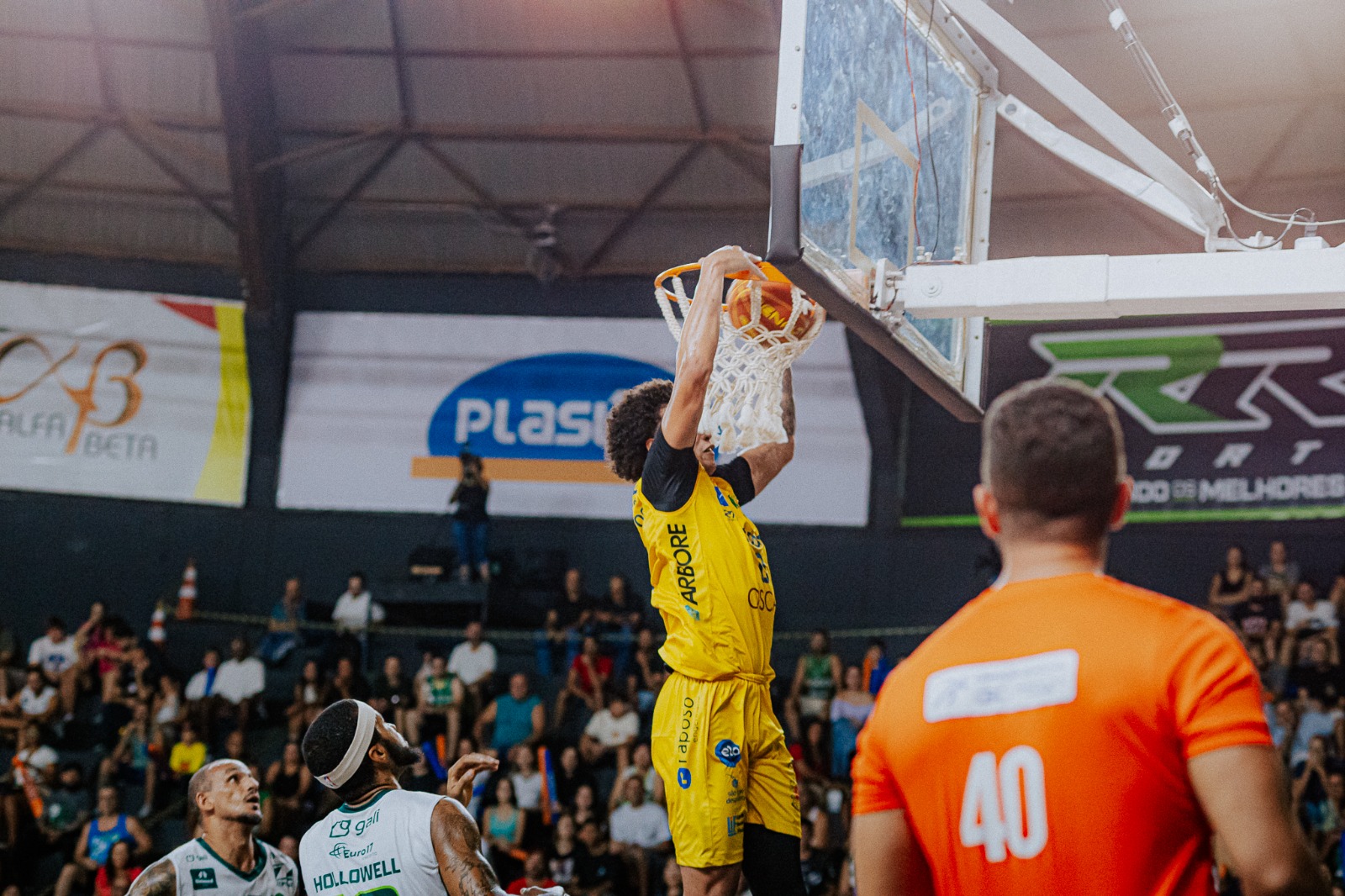 Jogo entre São José Basketball e Bauru pelo NBB 2023/2024