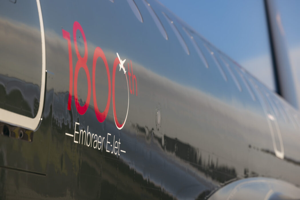 Embraer atinge marca de 1.800 E-Jets entregues