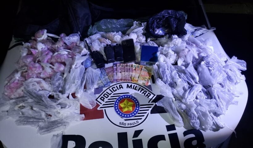 PM apreende mais de 5 kg de drogas em São Sebastião; suspeito foi preso