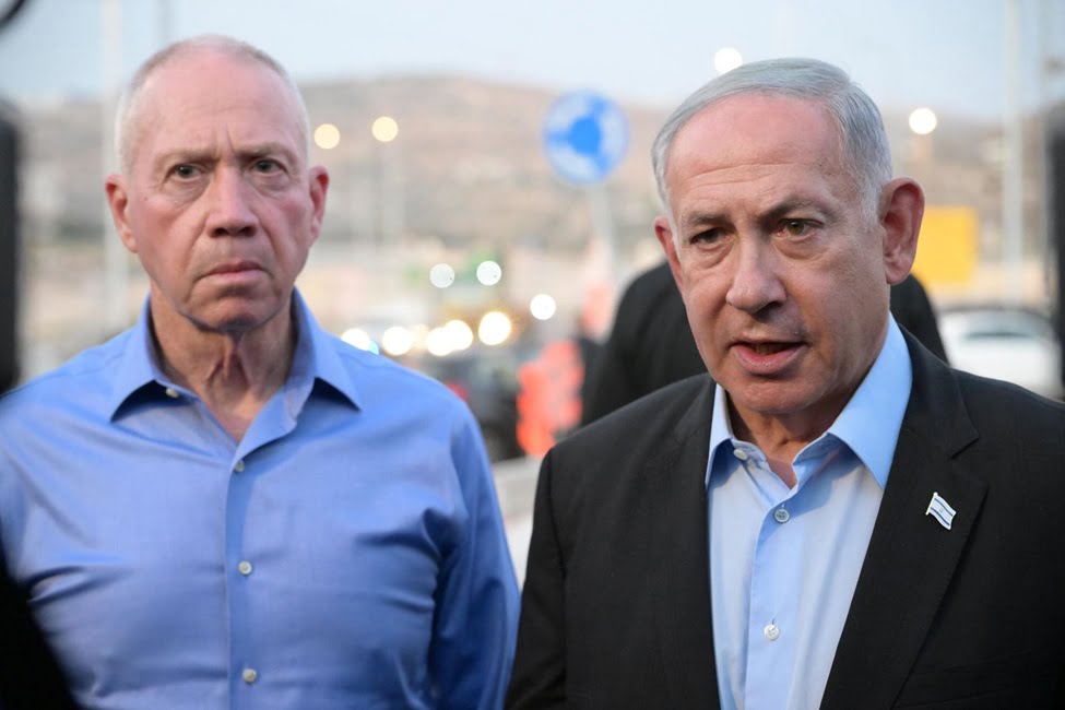 Yoav Gallant e Benjamin Netanyahu. procurador-de-haia-pede-a-prisao-de-benjamin-netanyahu-e-lideres-do-hamas
