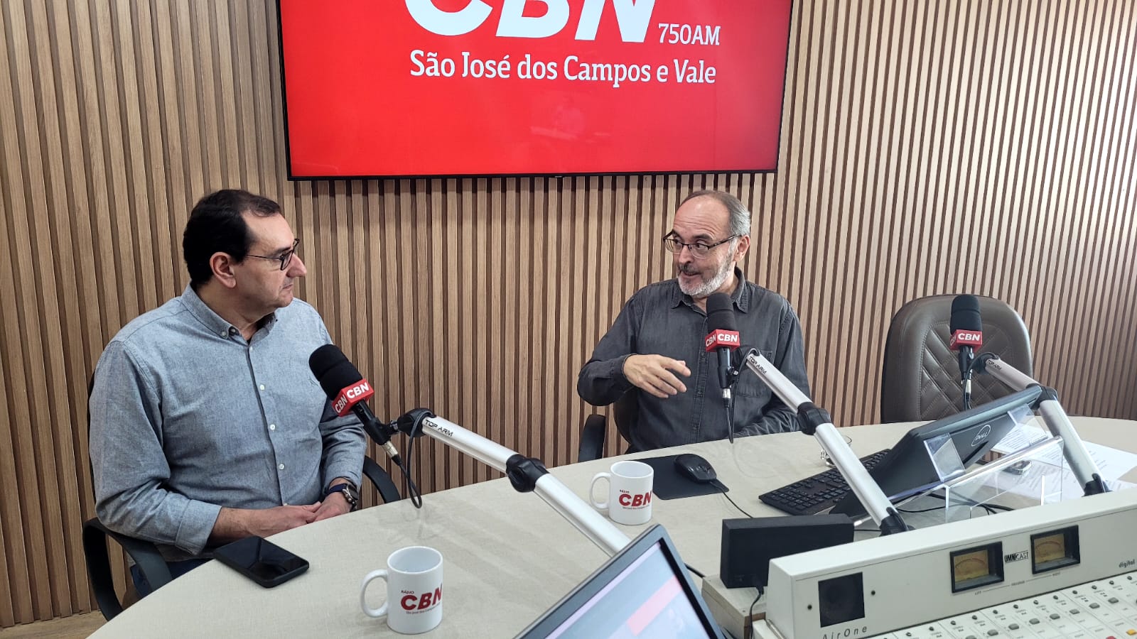 Anderson Farias em entrevista ao Jornal CBN Vale 1ª Edição desta quinta-feira (9)