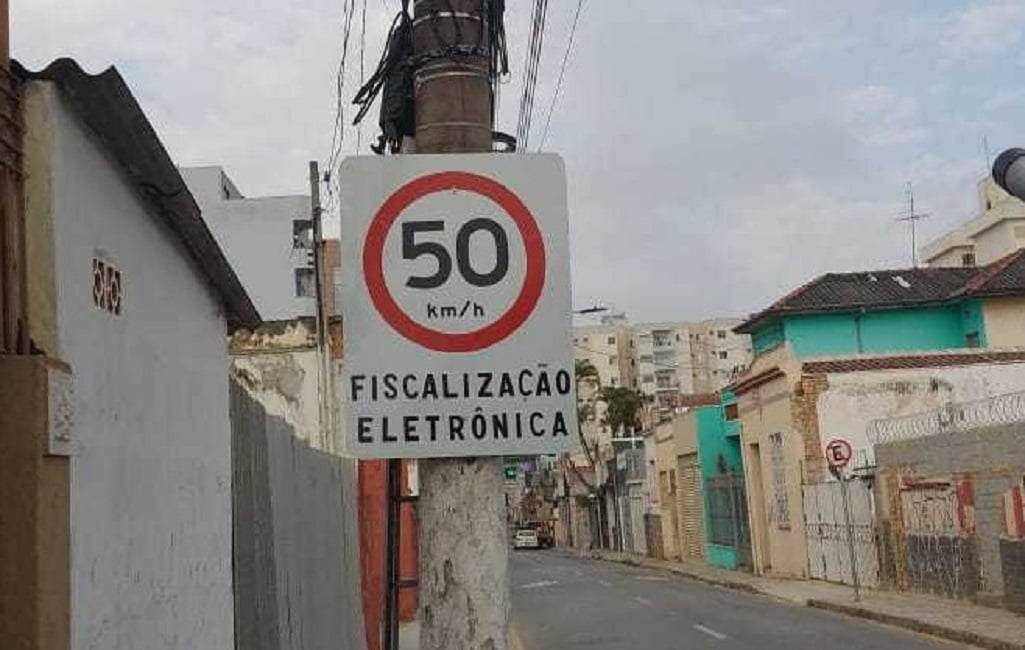 Três vias com radares terão alteração no limite de velocidade em Taubaté