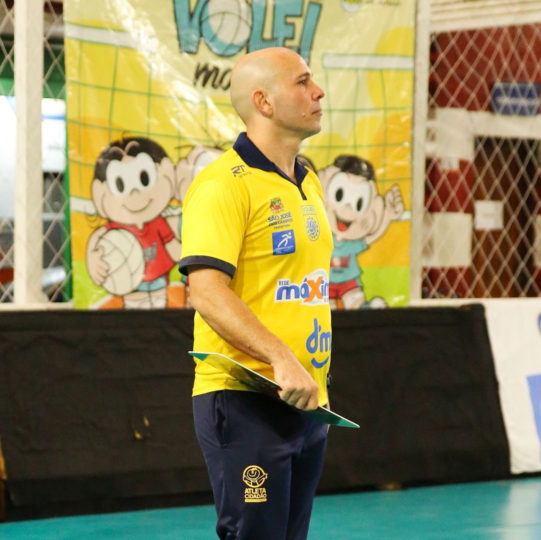 Reinaldo Bacilieri irá comandar o time profissional e Sub-21 do Vôlei São José. Foto: yeah.producoes