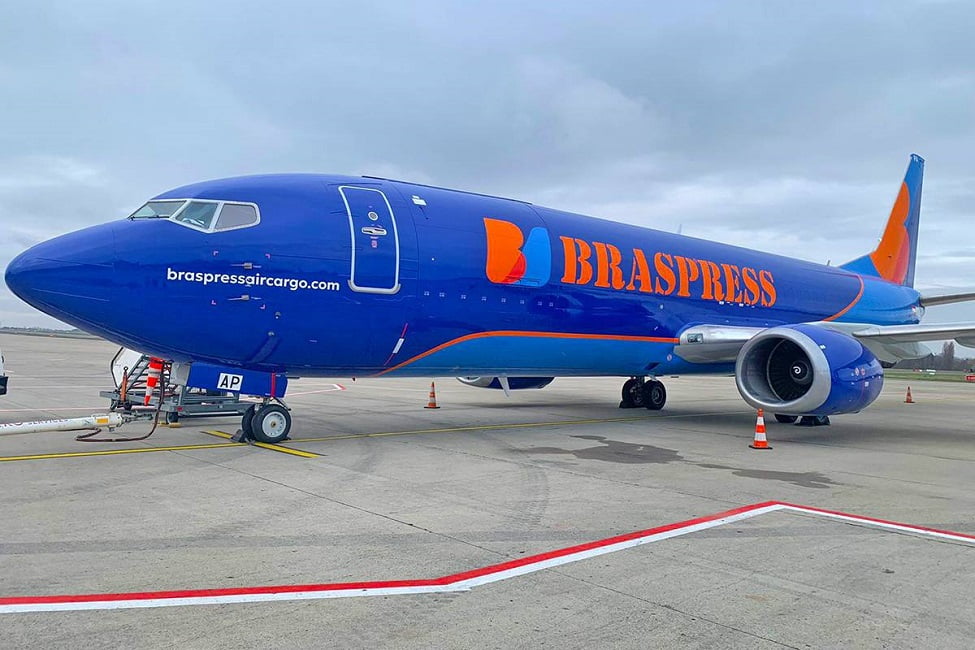 Aeroporto de SJC recebe novo avião cargueiro da Braspress a partir desta terça-feira (4)