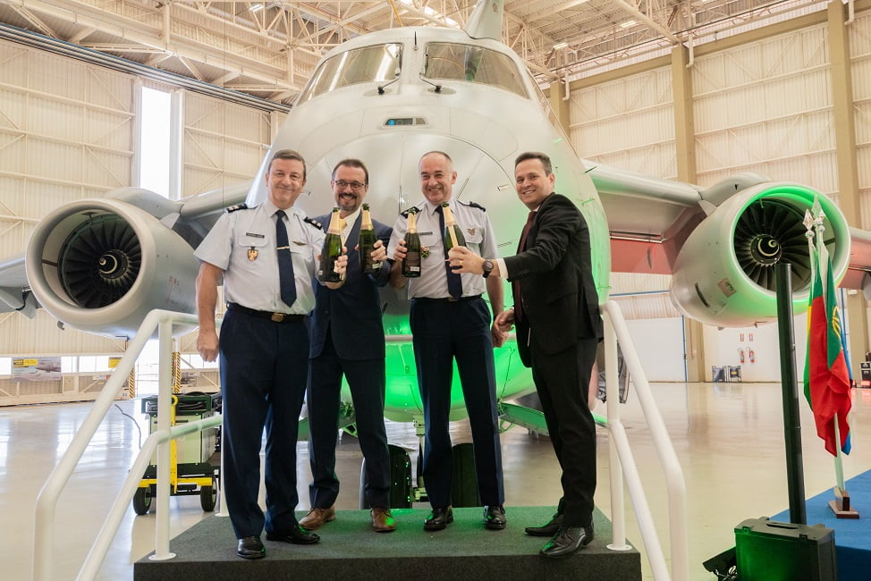 Entrega 2° KC-390 Força Aérea Portuguesa. Portugal recebe segunda aeronave KC-390 da Embraer para sua Força Aérea