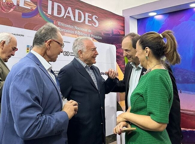 Michel Temer visita São Sebastião em evento sobre desenvolvimento de cidades