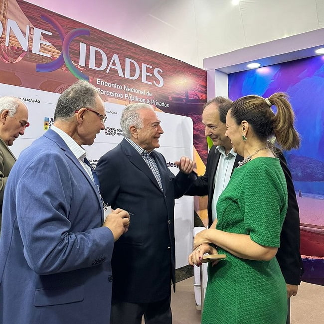 Michel Temer visita São Sebastião em evento sobre desenvolvimento de cidades