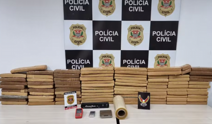 Polícia apreende 83 kg de maconha em casa bomba de São José dos Campos