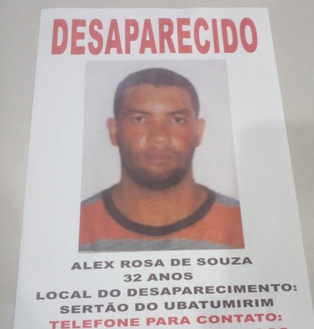 Família e amigos buscam desesperadamente por Alex, desaparecido em Ubatuba