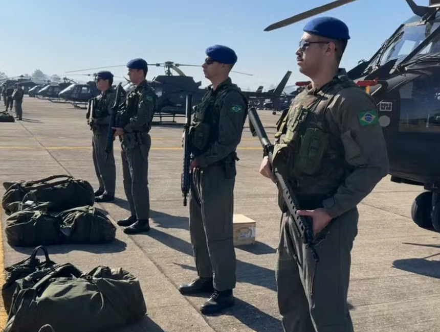 Cavex inicia operação para simular combates no Vale