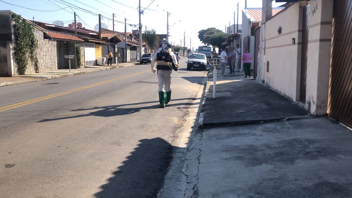 Ainda em meio à alta de dengue, Pinda recebe nebulização nesta semana