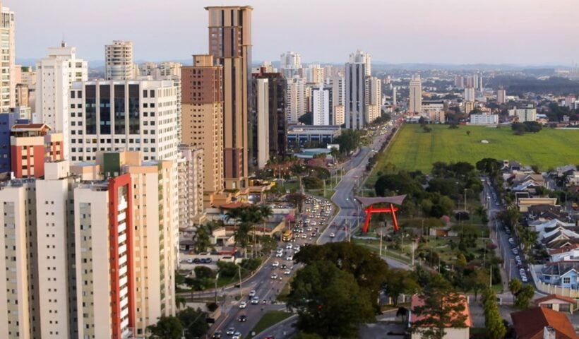vista aérea de sjc. São José dos Campos conquista nota máxima do Tesouro Nacional