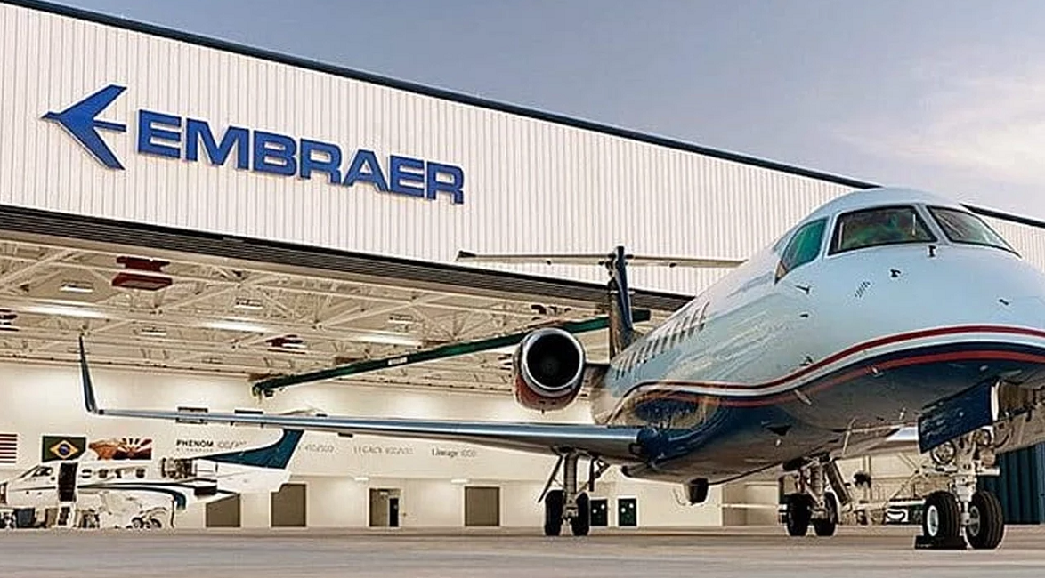 Embraer projeta entregar US$ 640 bi em jatos até 2040