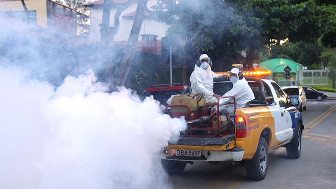 Região sul de São José recebe fumacê nesta semana; veja os bairros