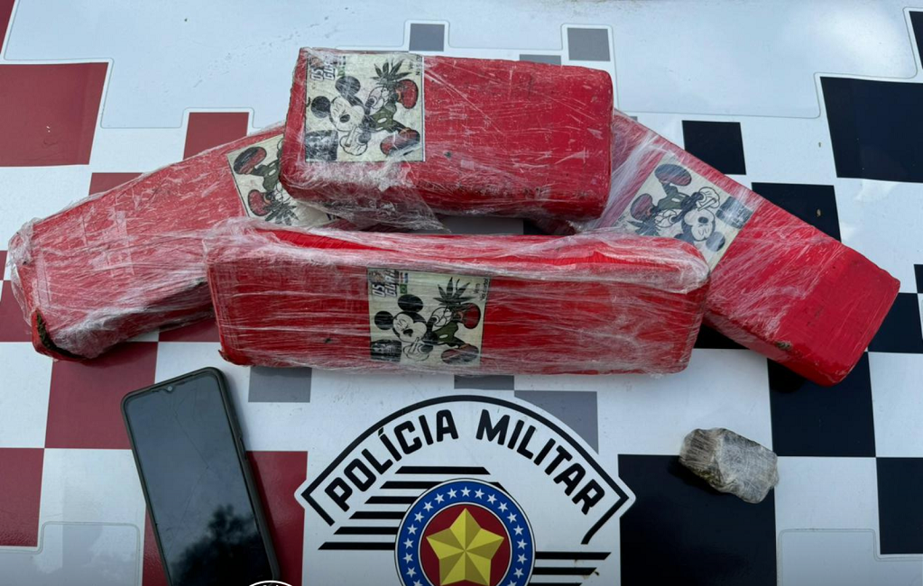 Maconha do Mickey Homem é apreendido com droga em Aparecida