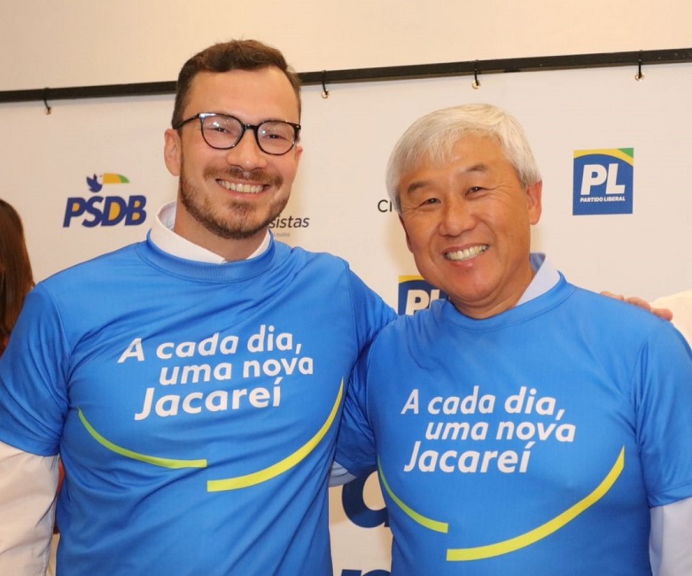 PL confirma Celso Florêncio como candidato a prefeito de Jacareí; vice será o vereador Edgard Sasaki - Foto ReproduçãoRedes sociais