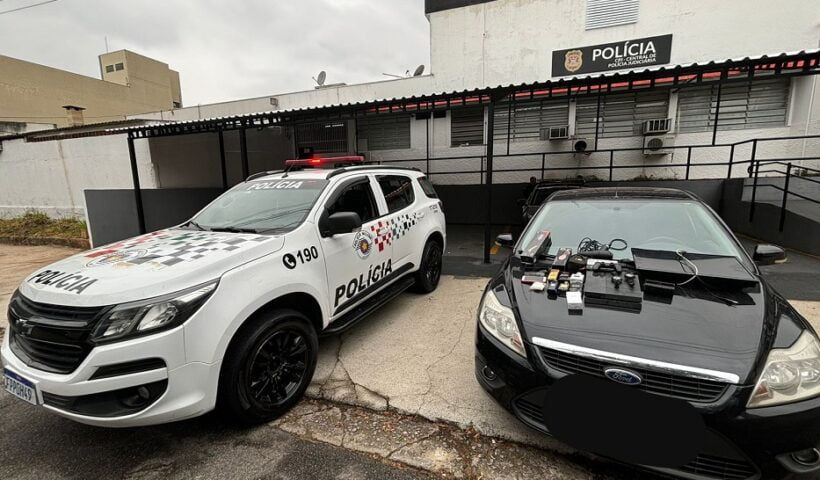 PM prende dois suspeitos de furto na Zona Sul de São José
