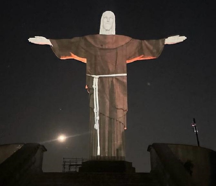 Frades do Santuário de Frei Galvão, em Guaratinguetá, fecham parceria com Santuário do Cristo Redentor - Foto: Divulgação