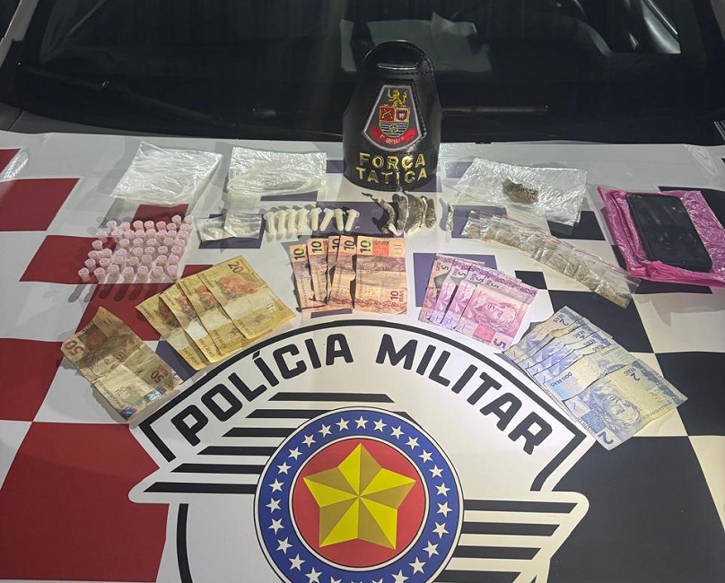 Adolescente é detido com mais de 70 porções de drogas em Eugênio de Melo