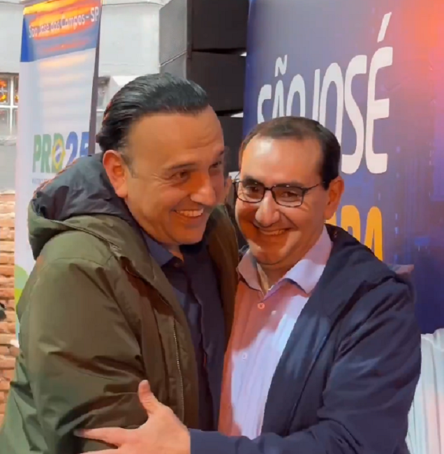 Ao lado de Felicio Ramuth, Anderson Farias oficializa candidatura à Prefeitura de São José dos Campos pelo PSD