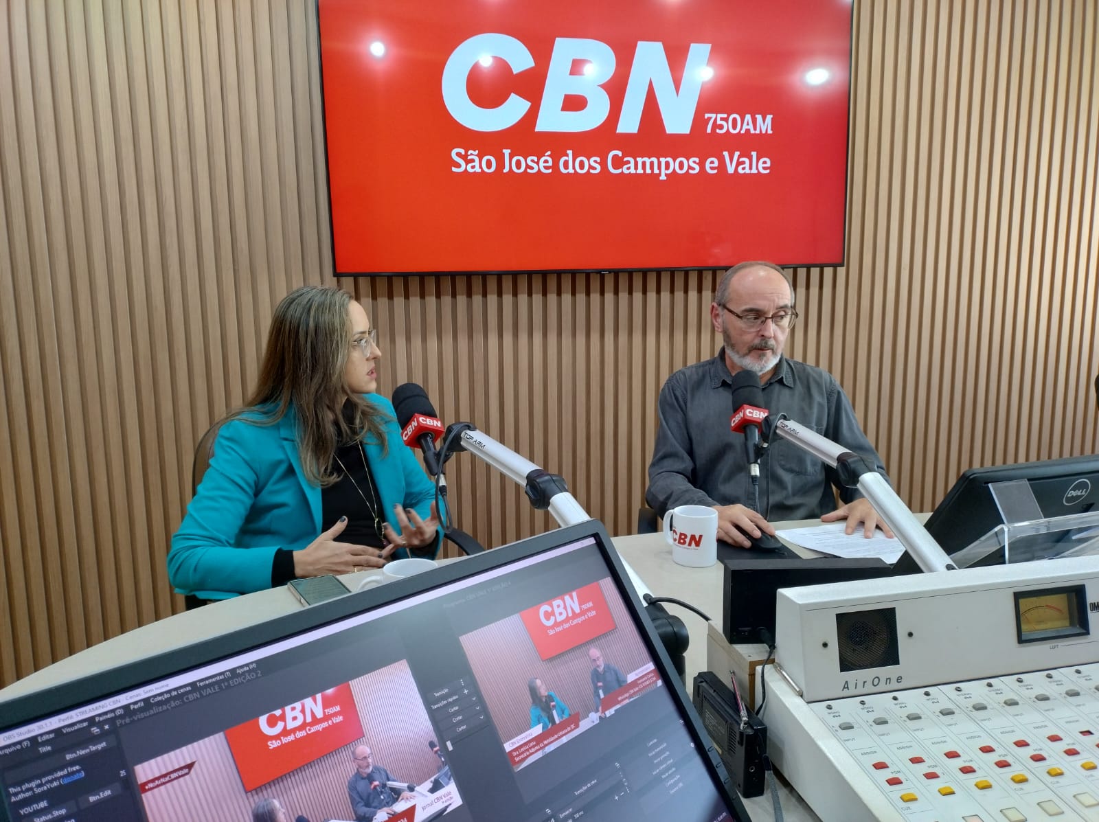 Secretária Adjunta da Mobilidade Urbana de SJC, Letícia Lima, em entrevista ao Jornal CBN Vale 1ª Edição desta segunda-feira (29)
