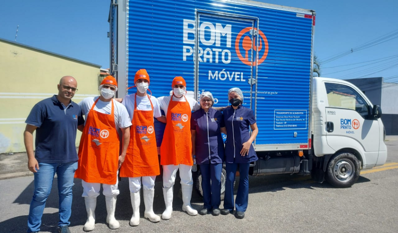 Bom Prato Móvel tem novo endereço em Taubaté a partir de quarta-feira (10)