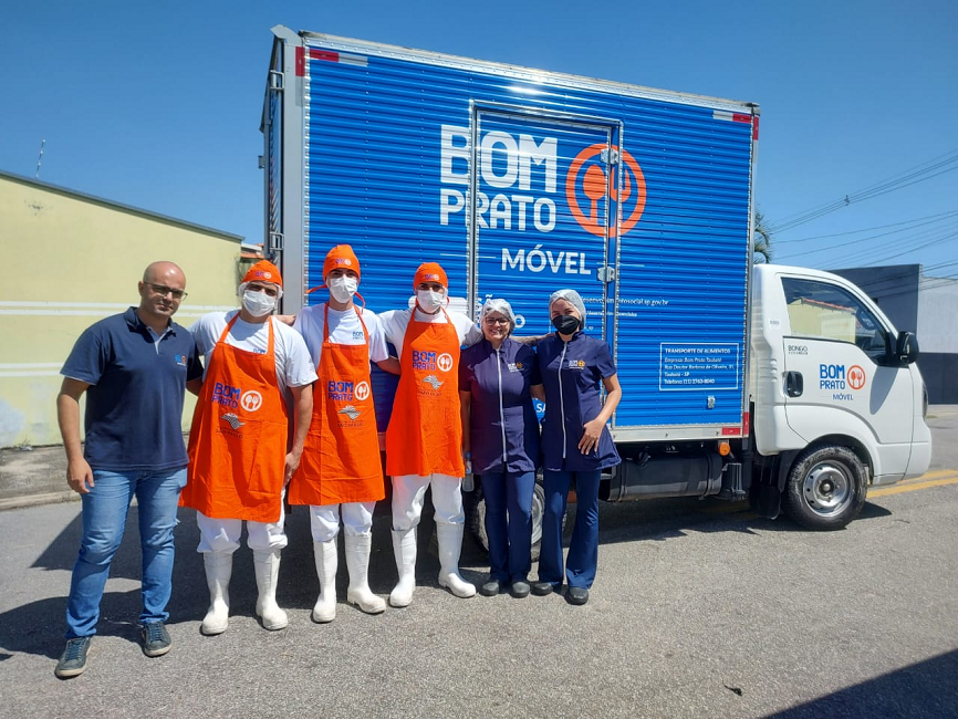 Bom Prato Móvel tem novo endereço em Taubaté a partir de quarta-feira (10)
