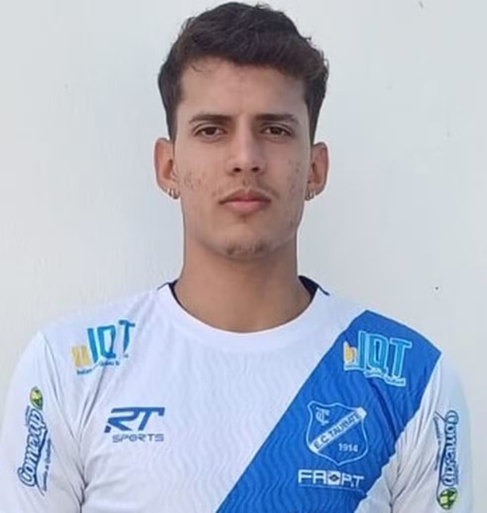 Lucas Duarte Almeida, jogador da base do EC Taubaté suspeito de promover o estupro em Belo Horizonte. Foto: Reprodução