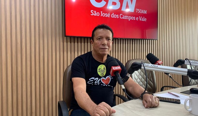 Candidato à prefeitura, Diobel (MDB) propõe hospital municipal e reforço na segurança em Jacareí