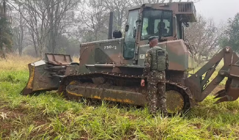 Militares de Pinda reforçam combate a incêndios no estado
