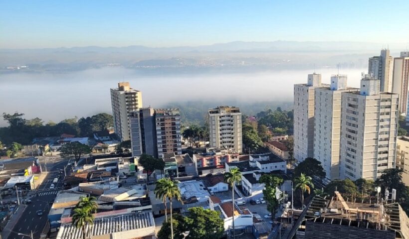 Vale terá frente fria e chuva a partir desta sexta-feira