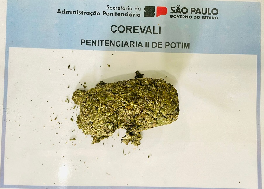 Visitante é flagrada com drogas nas partes íntimas na P2 de Potim