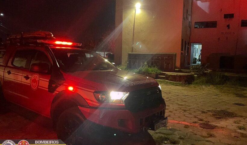 Incêndio atinge apartamento em São José dos Campos, na Zona Leste