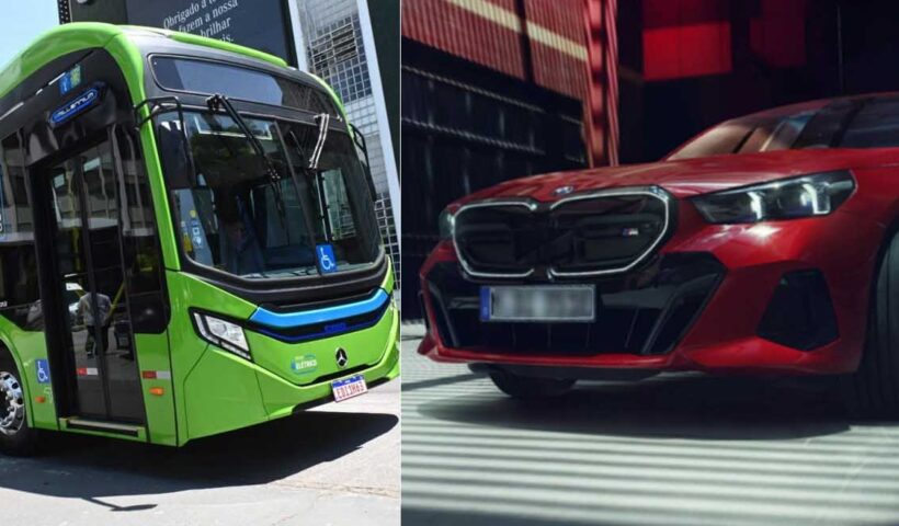 Valor da compra de 12 ônibus elétricos, aprovado pela Câmara de São José, equilave a 73 BMWs de luxo
