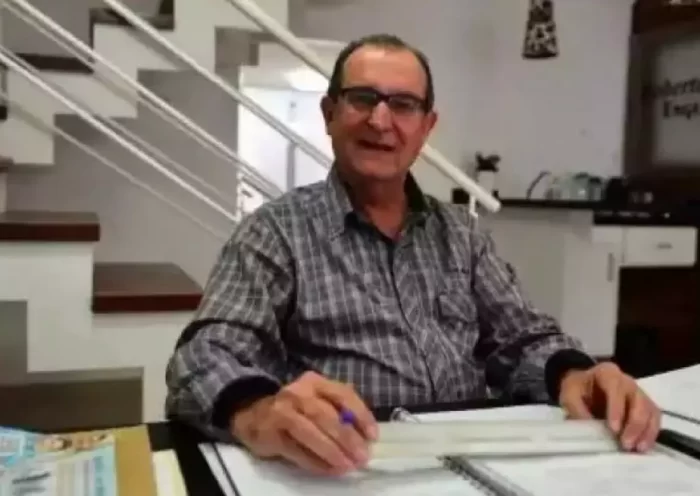Ex-prefeito de Taubaté, Roberto Pereira Peixoto. Foto: Reprodução