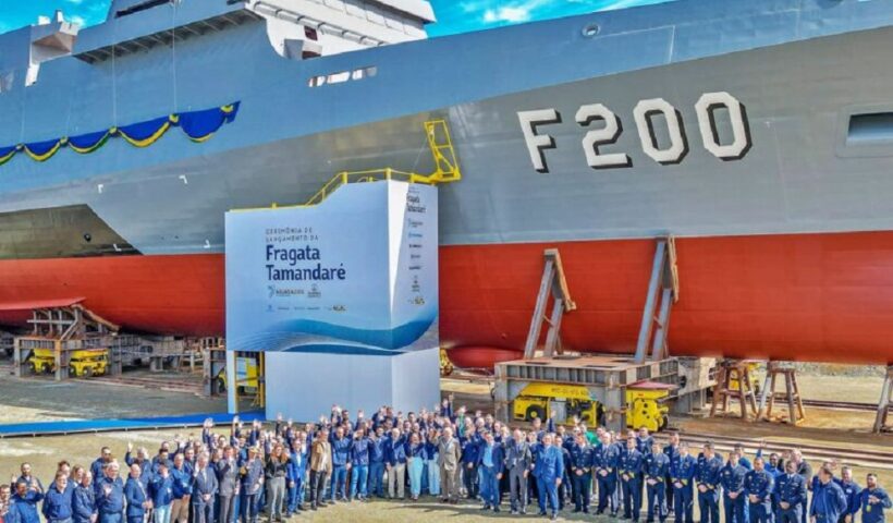 Embraer amplia fronteiras e lança seu primeiro navio de guerra