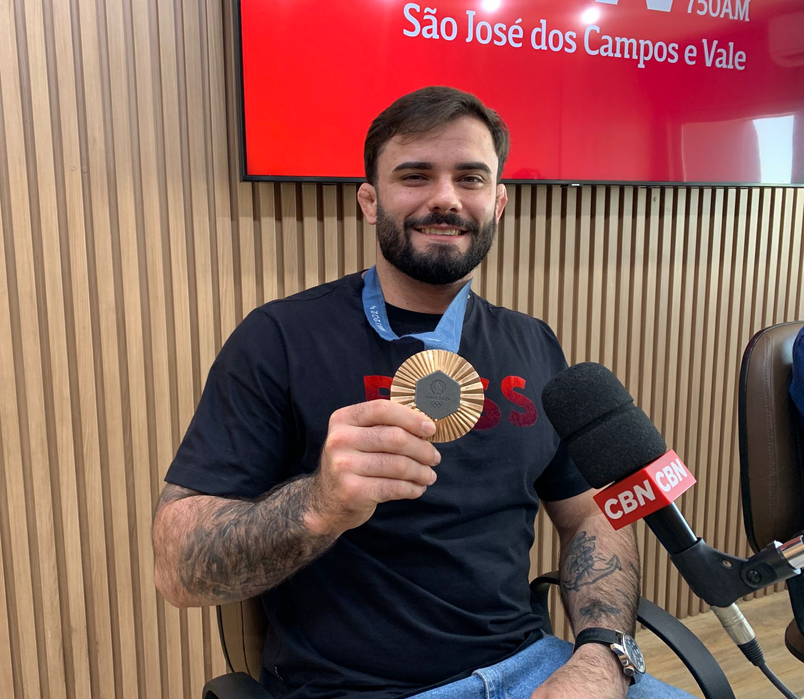Rafael Macedo representou o Brasil e São José dos Campos nas Olímpiadas de Paris 2024