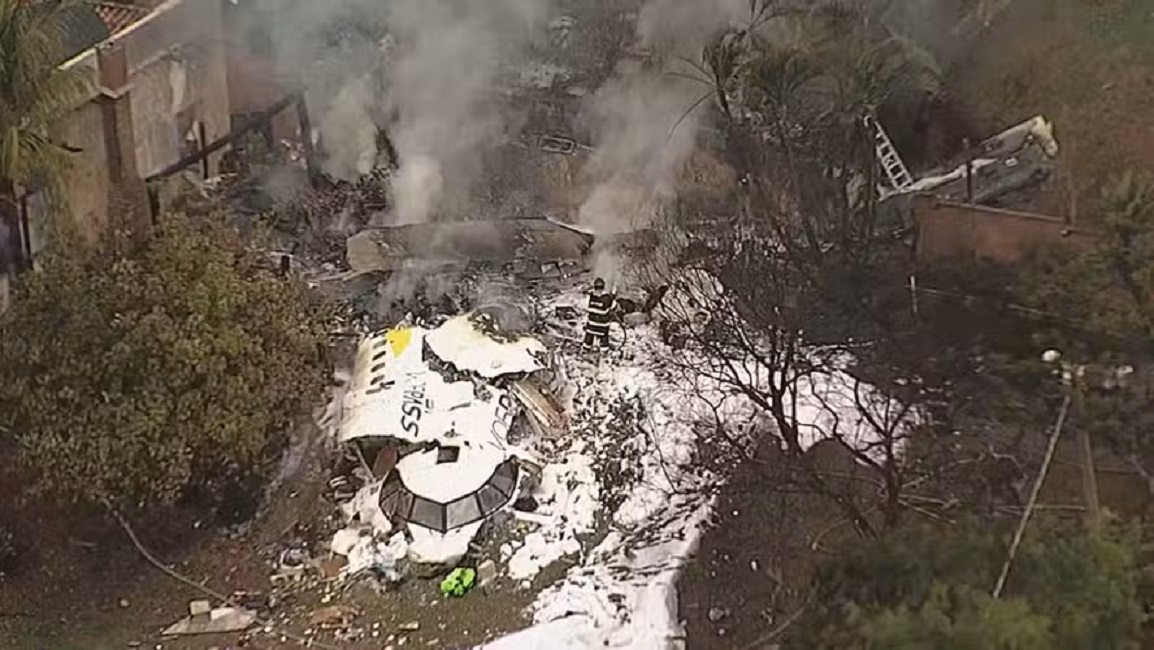 Bombeiros confirmam 62 mortos no acidente aéreo em Vinhedo