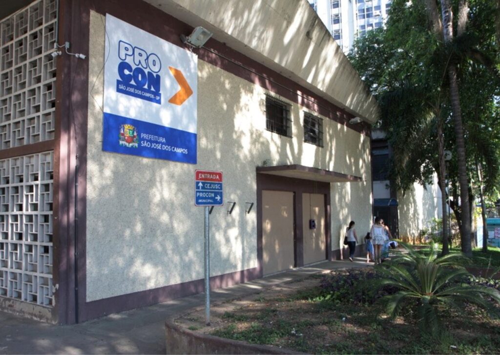 Sede do Procon SJC no centro da cidade
