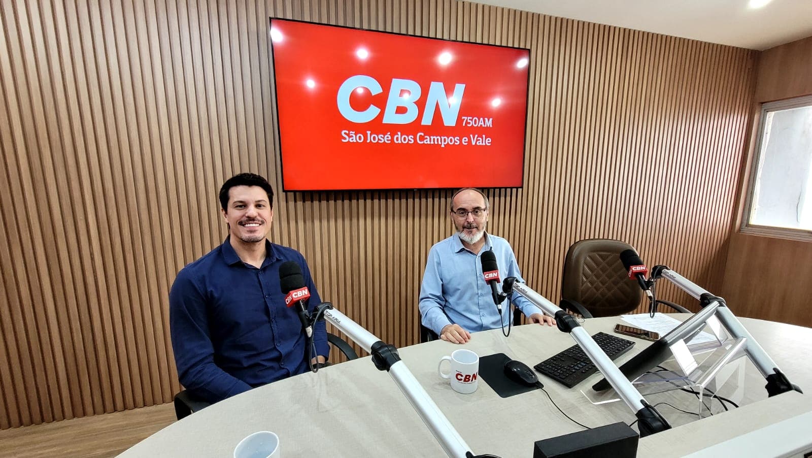 Secretário de Proteção ao Cidadão de SJC, Bruno Santos, em entrevista ao Jornal CBN Vale 1ª Edição