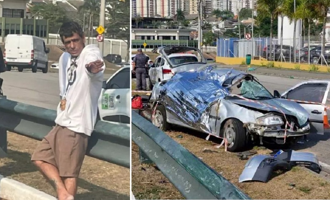 Motorista que provocou a morte de mulher em acidente no Anel Viário em SJC, havia furtado carro de ex-companheira