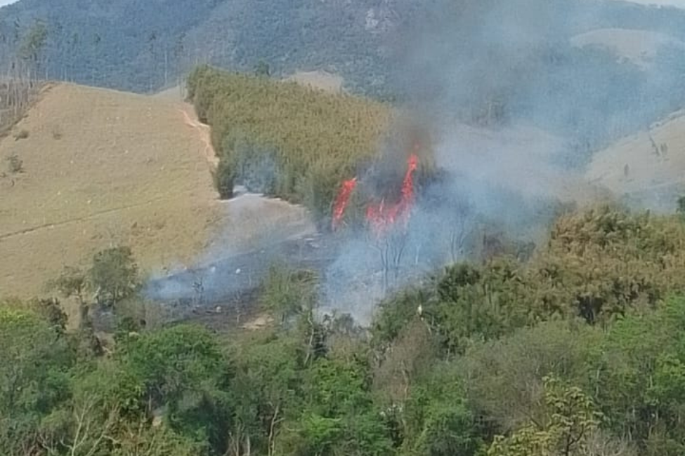 Fazenda histórica em São José do Barreiro é atingida por incêndio