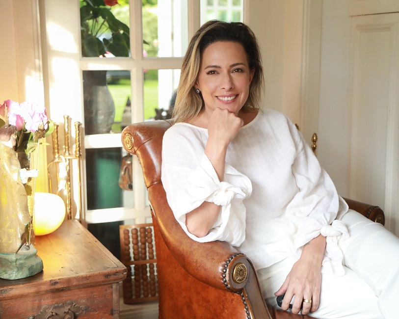 Chef Anouk Migotto, autoria dos livros que serão lançados na Bienal Internacional de São Paulo.