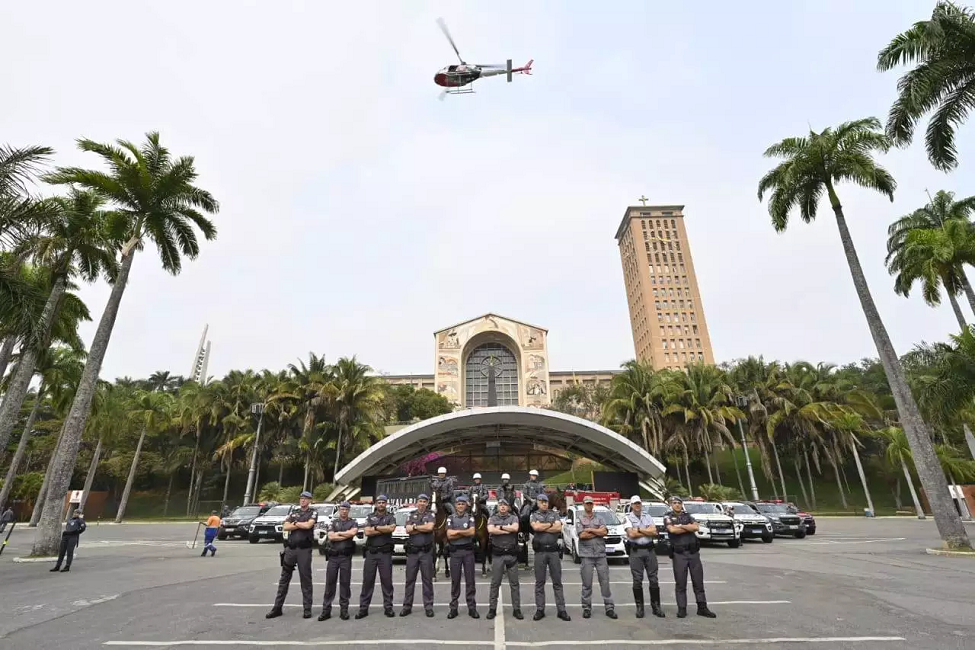 Operação Romeiro: 3 mil policiais reforçam segurança em Aparecida até fim do ano